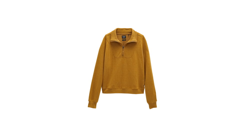prAna Cozy Up Pullover - Womens, Spiced Heather, Extra Small, 2046111-200-XS