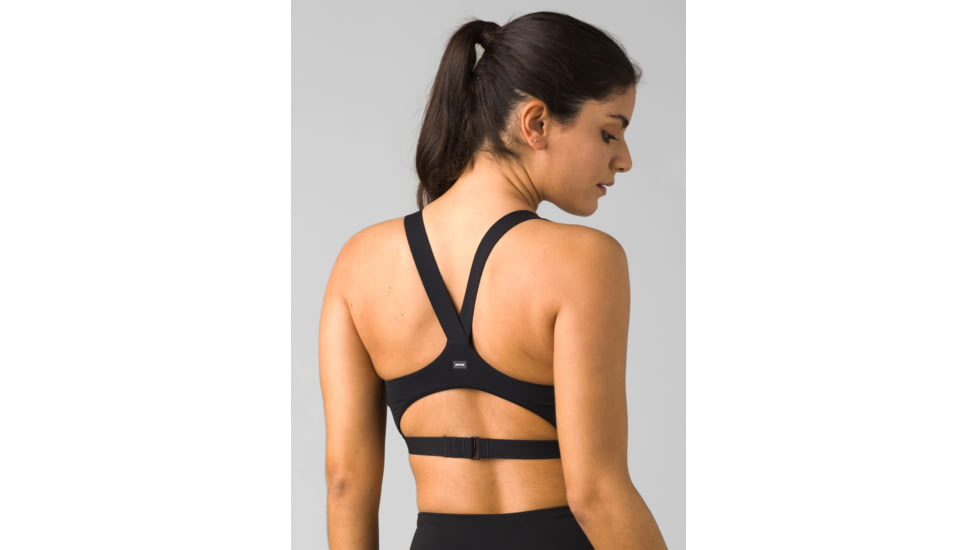 prAna Everyday Support Bra - Womens, Black, Extra Small, 1970291-001-XS