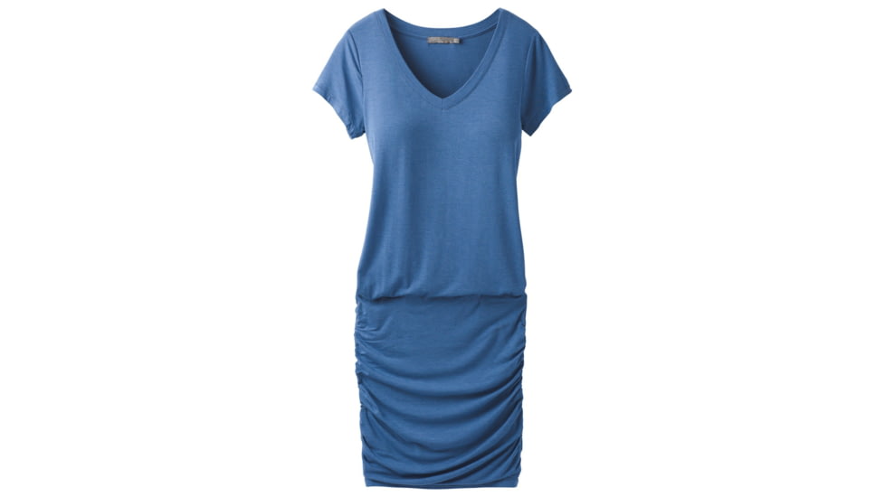 prAna Foundation Dress Womens, Sunbleached Blue Heather, Small, W31180370-SUHT-S