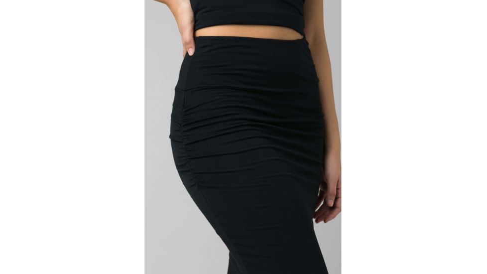 prAna Foundation Skirt - Womens, Black, Medium, W31202122-BLK-M