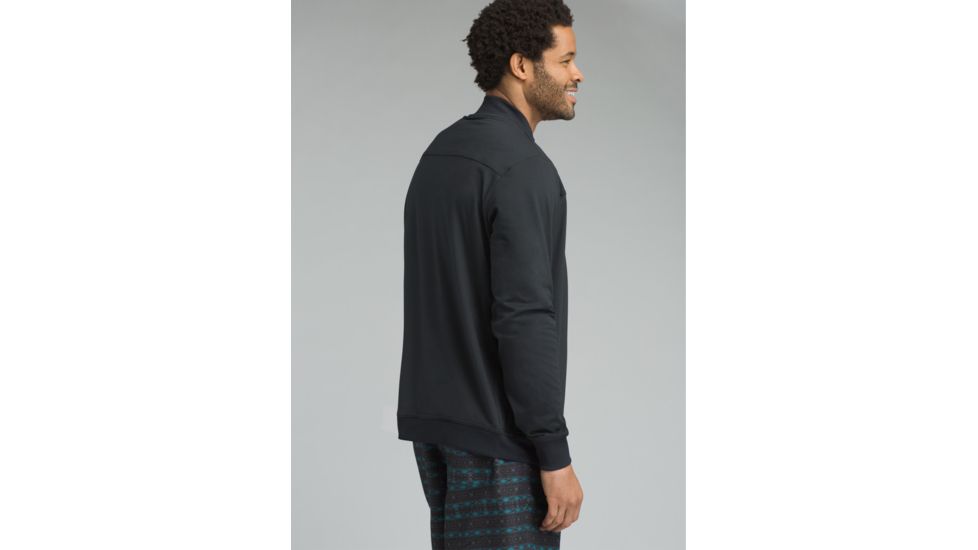 prAna Gravity Track Jacket - Men's, Black, Large, M23180530-BLK-L