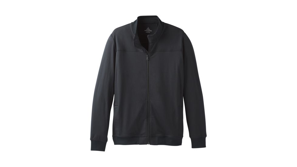 prAna Gravity Track Jacket - Mens, Black, Large, M23180530-BLK-L