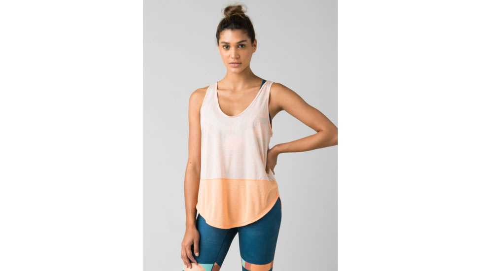 prAna Lagos Tank - Womens, Cantaloupe, Small, W11202042-CANT-S
