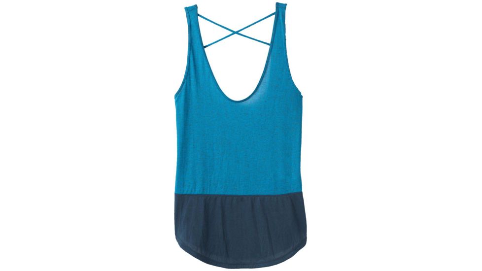 prAna Lagos Tank - Womens, Tropic Blue, Medium, W11202042-TOBL-M