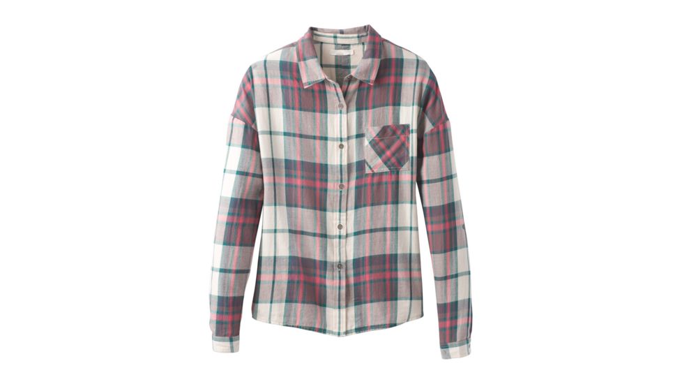 prAna Percy Top Womens, Crimson, Medium, W21180493-CRI-M