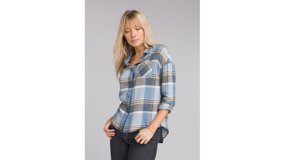 prAna Percy Top - Womens, Equinox Blue, XSmall, W21180493-EQBL-XS