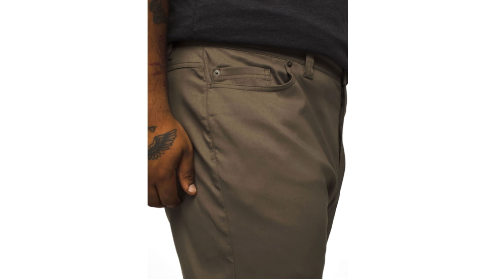 prAna Brion Pant 34in Inseam - Mens, Mud, 32, 2056951-200-34-32