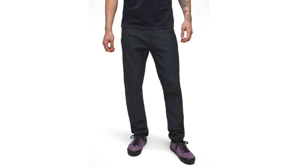 prAna Brion Slim Pant II 34in Inseam - Mens, Black, 30, 1965551-001-34-30