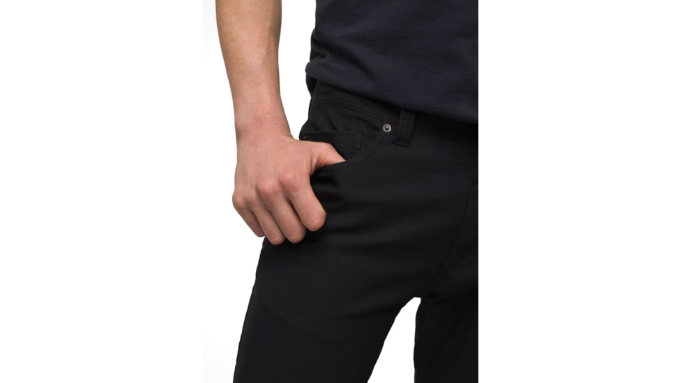 prAna Brion Slim Pant II 34in Inseam - Mens, Black, 30, 1965551-001-34-30