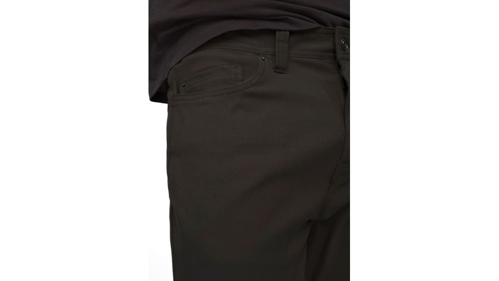 prAna Brion Slim Pant II 34in Inseam - Mens, Dark Iron, 35, 1965551-021-34-35