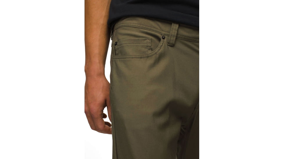 prAna Brion Slim Pant II 34in Inseam - Mens, Slate Green, 38, 1965551-300-34-38