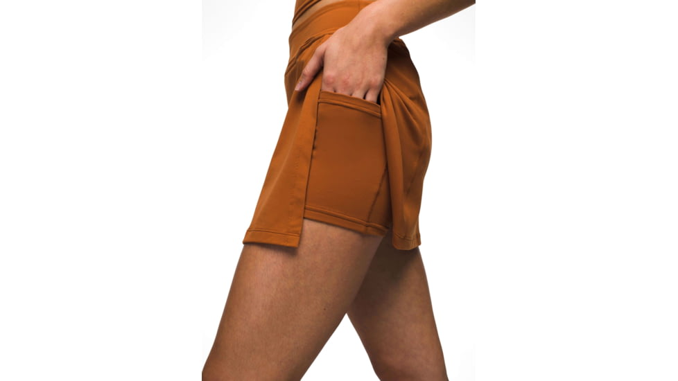 prAna Chakara Skirt - Womens, Clay, XL, 2065051-200-XL