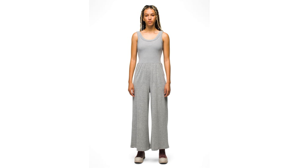 prAna Cozy Up Bayjour Jumpsuit - Womens, Heather Grey, XS, 2063781-020-XS