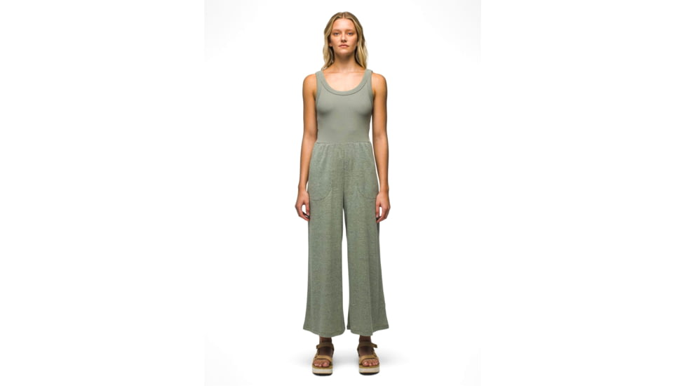 prAna Cozy Up Bayjour Jumpsuit - Womens, Juniper Green Heather, M, 2063781-300-M