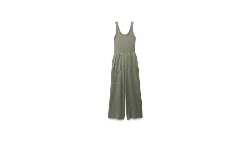 prAna Cozy Up Bayjour Jumpsuit - Womens, Juniper Green Heather, M, 2063781-300-M