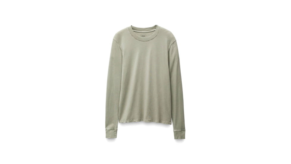 prAna Everyday Vintage-Washed LS Tee - Womens, Juniper Green, XS, 2057021-300-XS