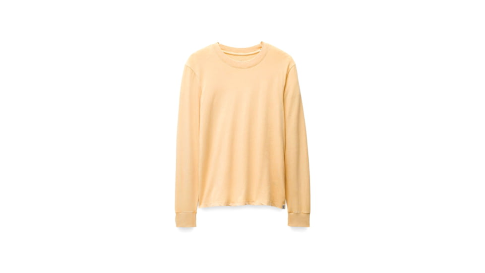 prAna Everyday Vintage-Washed LS Tee - Womens, Sun Kissed, XXL, 2057021-700-XXL