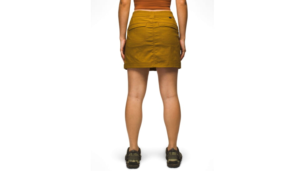 prAna Halle E-Waist Skort II - Womens, Antique Bronze, 14, 1971681-201-14
