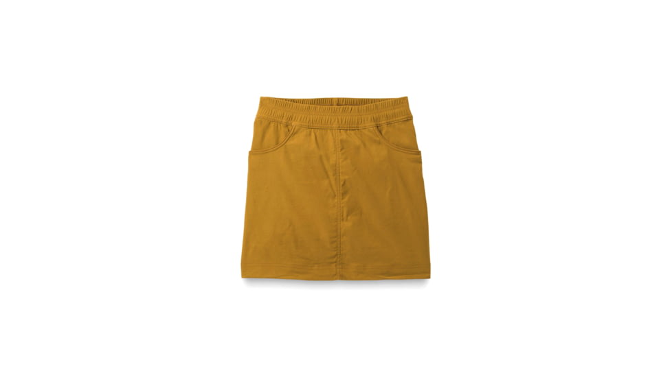 prAna Halle E-Waist Skort II - Womens, Antique Bronze, 14, 1971681-201-14
