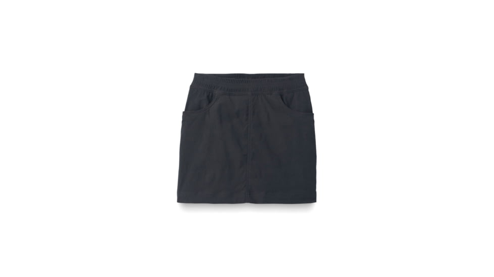 prAna Halle E-Waist Skort II - Womens, Dark Iron, 0, 1971681-020-0