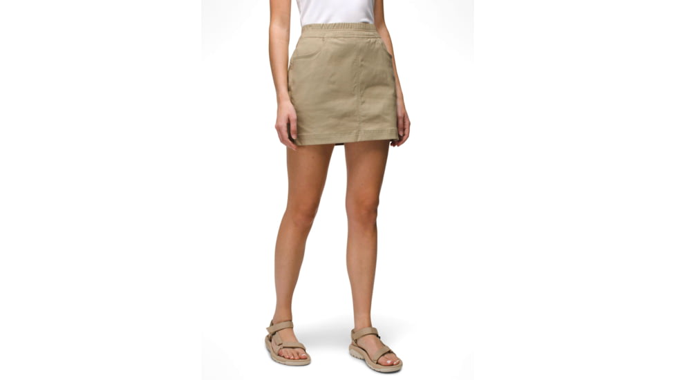 prAna Halle E-Waist Skort II - Womens, Sandbar, 12, 1971681-250-12