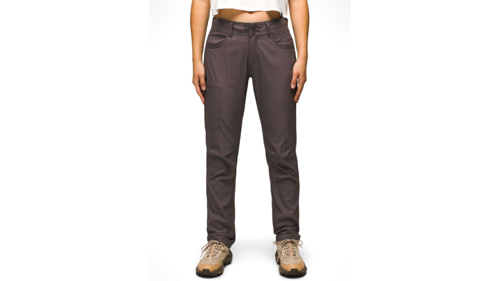 prAna Halle Straight Pant II - Womens, Tall Inseam, Moonrock, 16, 1971031-021-TL-16