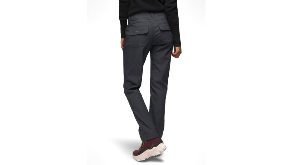 prAna Halle Straight Pant II - Womens, Tall Inseam, Coal, 12, 1971031-020-TL-12