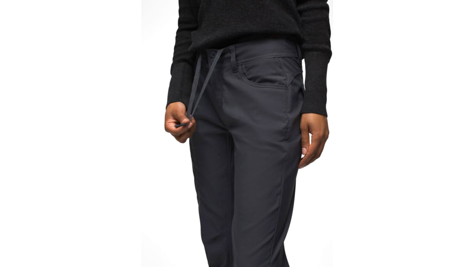 prAna Halle Straight Pant II - Womens, Tall Inseam, Coal, 12, 1971031-020-TL-12