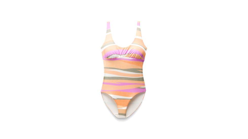 prAna Mallorca One Piece - Womens, Waves, XS, 2064431-962-XS