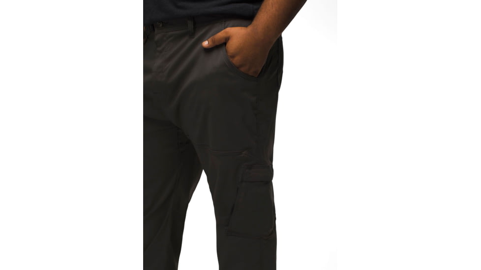 prAna Stretch Zion Pant 36 Inch Inseam - Mens, Dark Iron, 28, 2056941-020-36-28