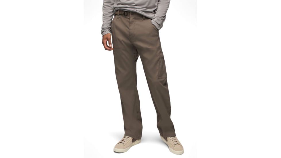 prAna Stretch Zion Pant 36 Inch Inseam - Mens, Mud, 34, 2056941-200-36-34