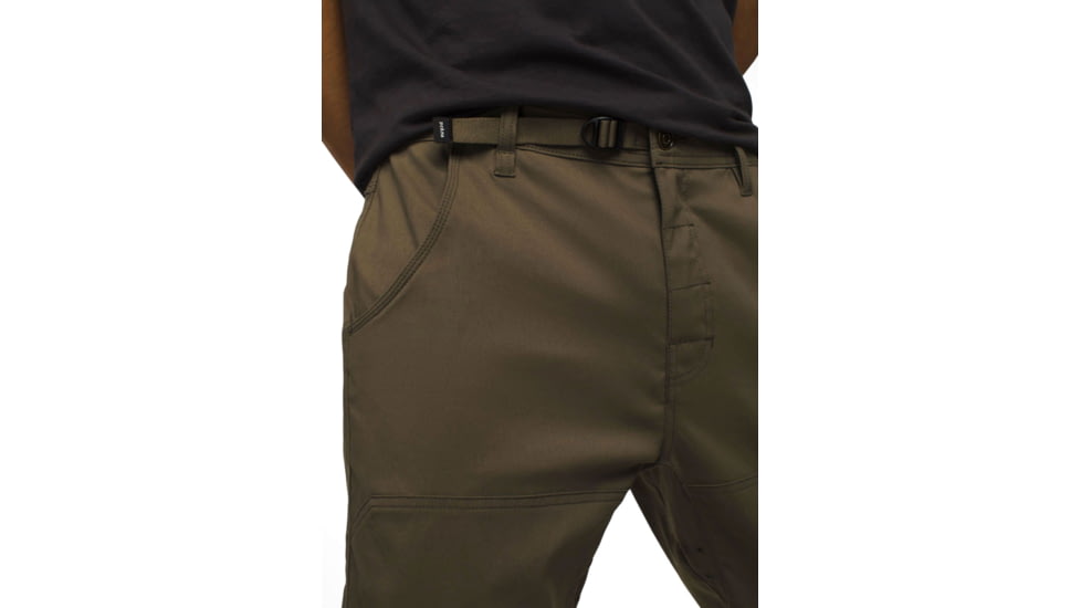 prAna Stretch Zion Pant 36 Inch Inseam - Mens, Slate Green, 33, 2056941-300-36-33