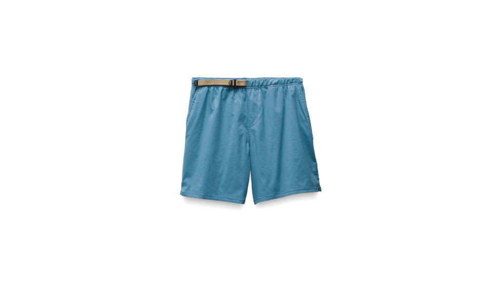 prAna Stretch Zion Pull On Short 5in Inseam - Mens, High Tide, XL, 2064701-400-05-XL