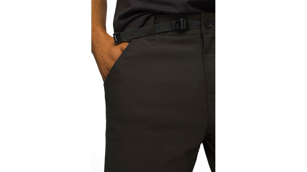 prAna Stretch Zion Short II 8in Inseam - Mens, Dark Iron, 40, 1969751-021-08-40