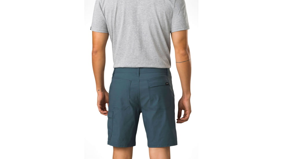 prAna Stretch Zion Short II 8in Inseam - Mens, Grey Blue, 40, 1969751-400-08-40