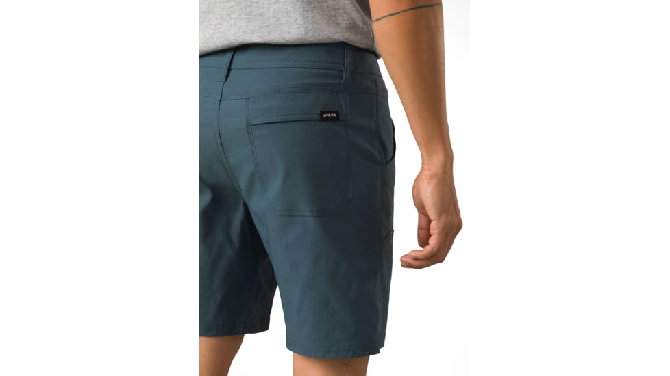 prAna Stretch Zion Short II 8in Inseam - Mens, Grey Blue, 40, 1969751-400-08-40