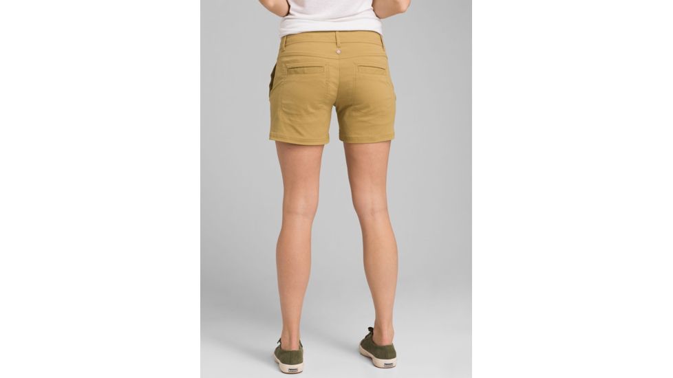 prAna Revenna Short 7 Inch Inseam - Womens, Vintage Khaki, 4, W3118LG12 -258-4