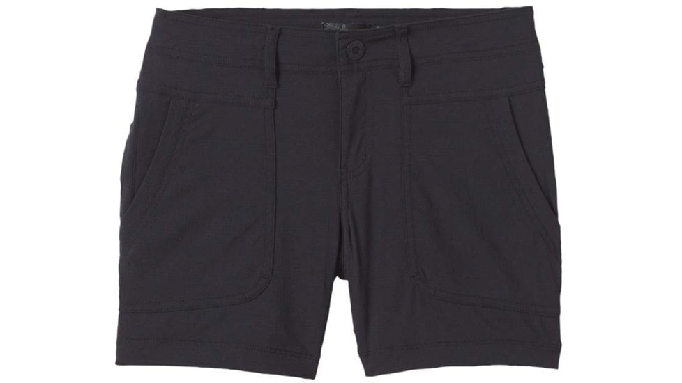 prAna Revenna Short - Womens, Black, 4, 7in, W3120LR40-BLK-4