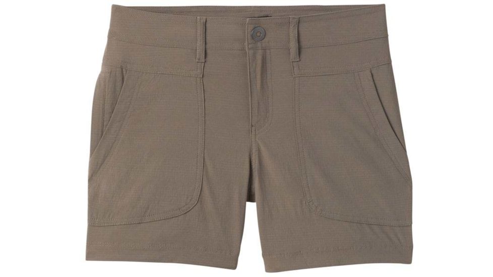 prAna Revenna Short - Womens, Mud, 2, 7in, W3120LR40-MUD-2