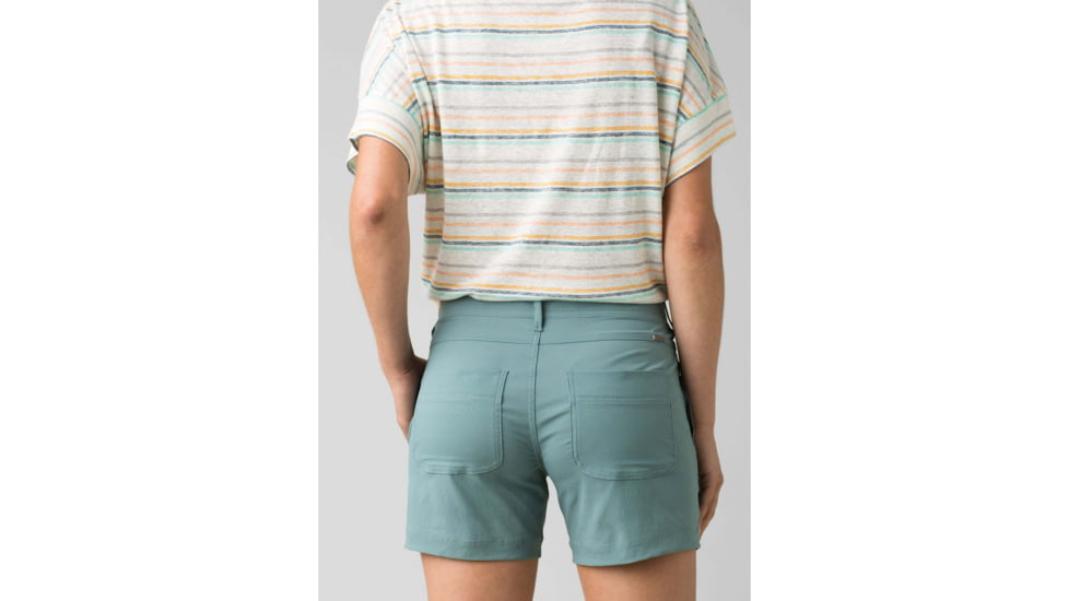 prAna Revenna Short - Womens, Smoky Blue, 2, 7in, W3120LR40-SMBL-2