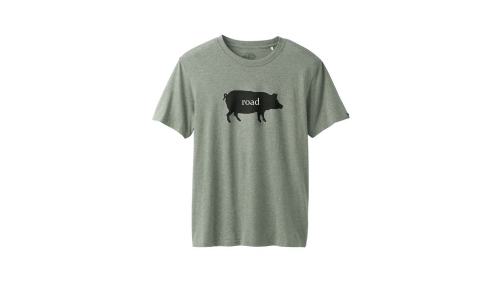 prAna Road Hog Journeyman T-Shirt - Mens, Cargo Green Heather, XXLarge, M13181508-CGHT-XXL