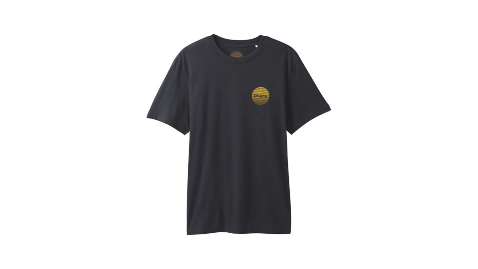 prAna Transition Short Sleeve Mens, Black, X-Large, M11180470-BLK-XL