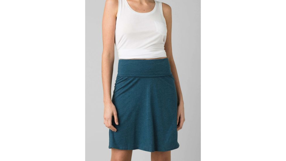 prAna Valencie Skirt - Womens, Atlantic, Small, W31202117-ATL-S