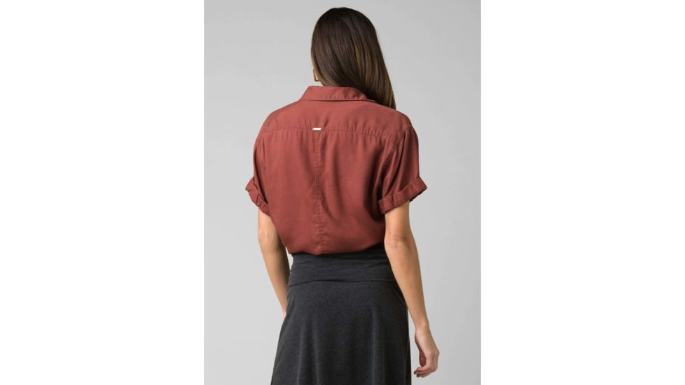prAna Valencie Skirt - Womens, Black, Medium, W31202117-BLK-M