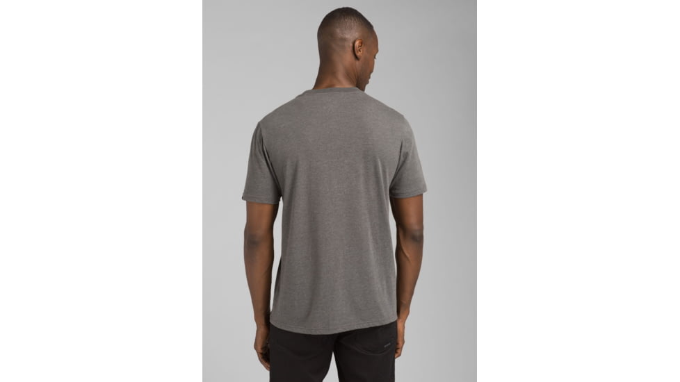 prAna Wise Ass Journeyman Tee - Mens, Charcoal Heather, XXLarge, M11180479-CCHT-XXL