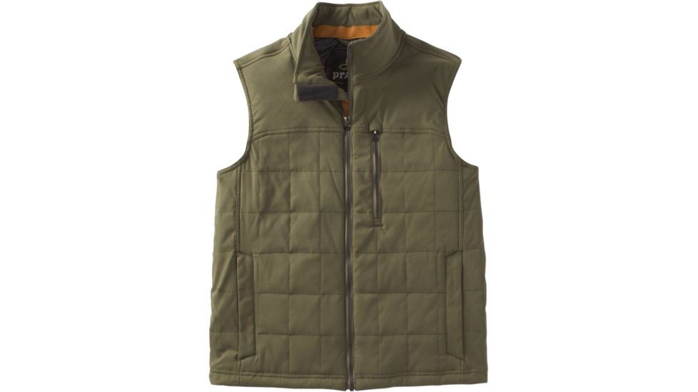 prAna Zion Quilted Vest - Men's, Cargo Green, Medium, M13170509-CAGR-M