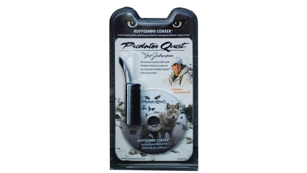 Predator Quest Ruffidawg Coaxer Predator Call LJ-1341RC