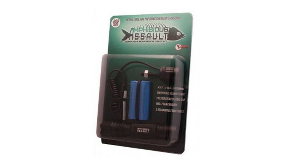 Predator Tactics Amphibious Assault Bowfishing Kit, White LED, 7in.x11in.x5in. 97381