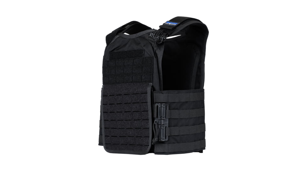 Premier Body Armor Core Plate Carrier w/ Level IIIA Cummerbund Armor, Black, Large/Extra Large, CMPC-Blk-LXL-IIIA