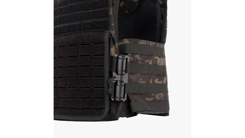 Premier Body Armor Core Plate Carrier w/ Level IIIA Cummerbund Armor, Multicam Black, 2XL, CMPC-MCB-2XL-IIIA